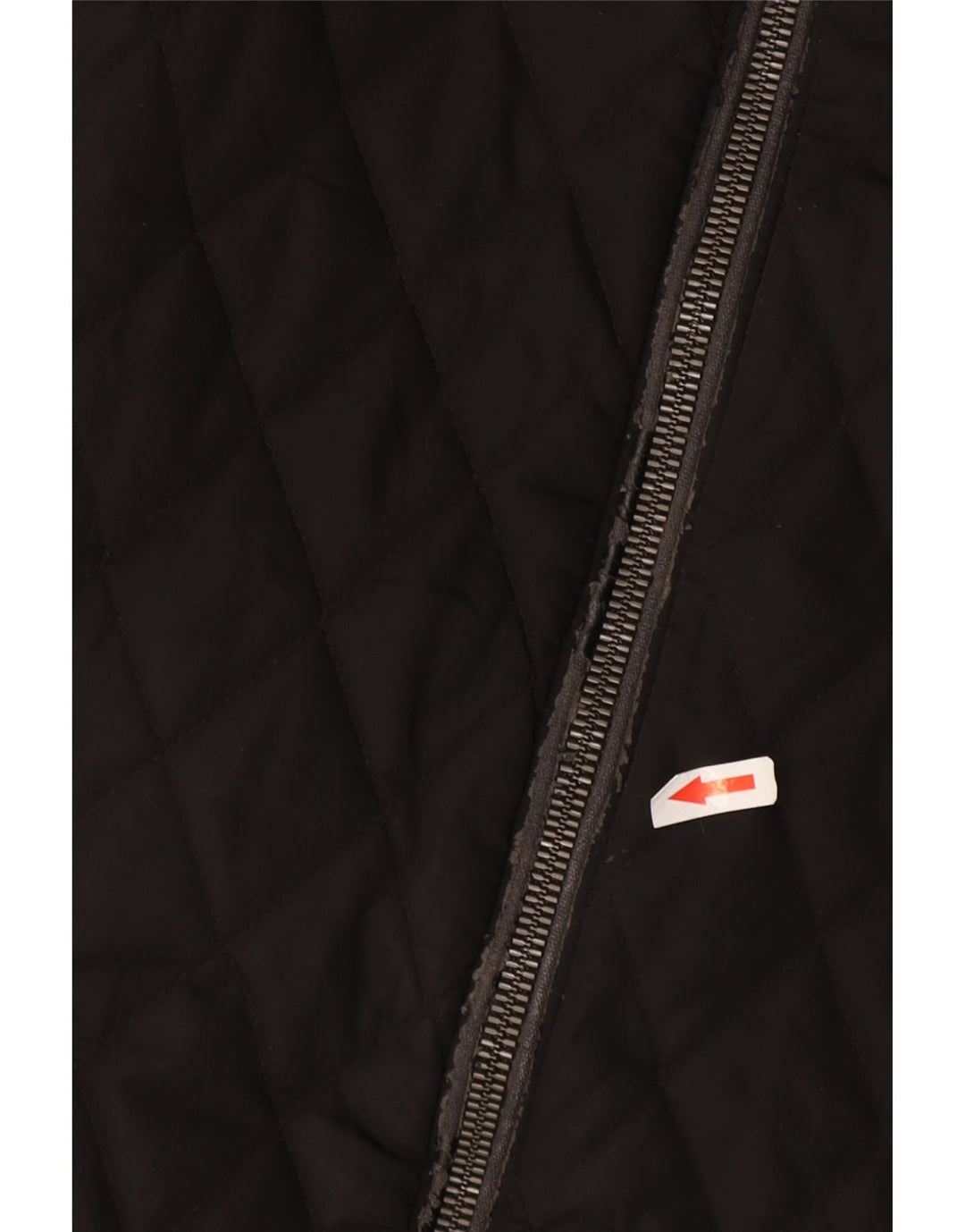 Jaqueta masculina acolchoada com capuz Zara UK 36 poliéster preto pequeno