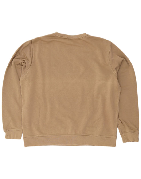 Moletom Nike Masculino Regular Fit Jumper XL Algodão Bege
