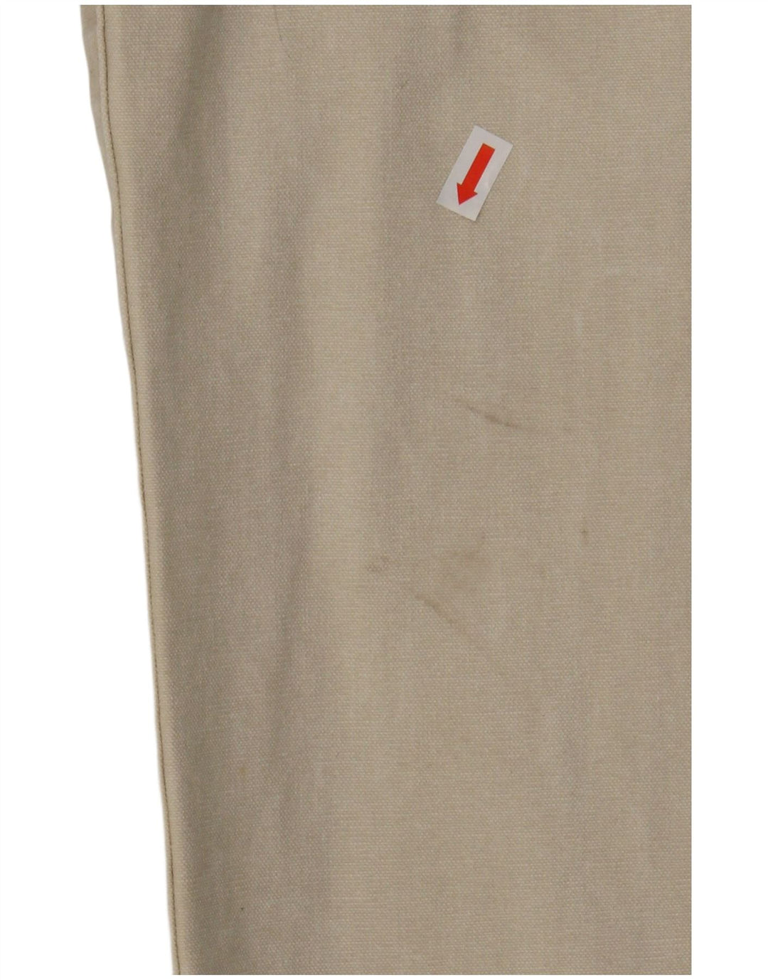 L.L.BEAN Calça Chino Masculina Reta W36 L30 Algodão Bege