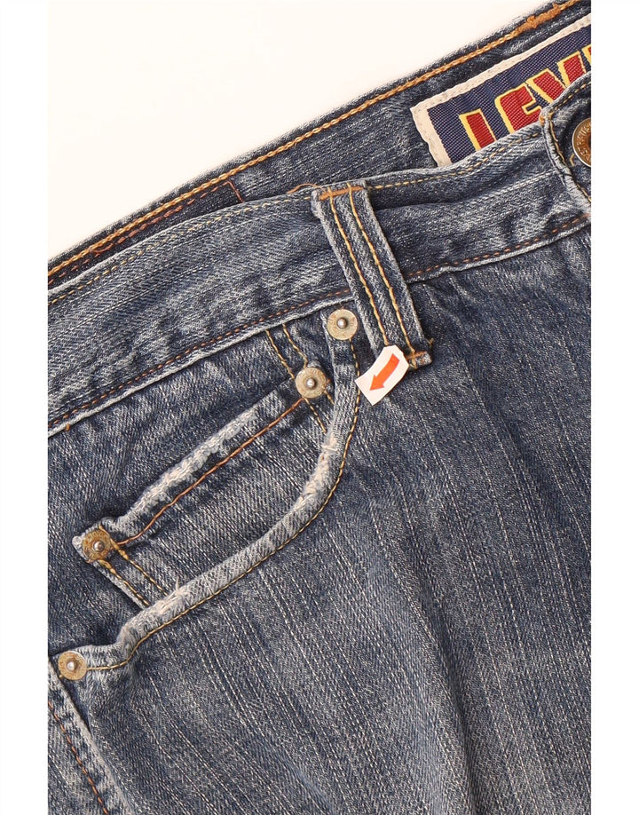 LEVI'S Masculino 511 Skinny Jeans W33 L30 Azul Algodão