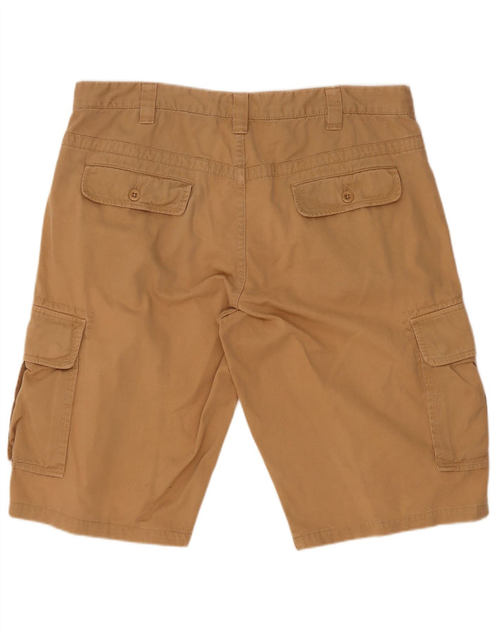 Shorts cargo masculino Gant W36 grande algodão bege