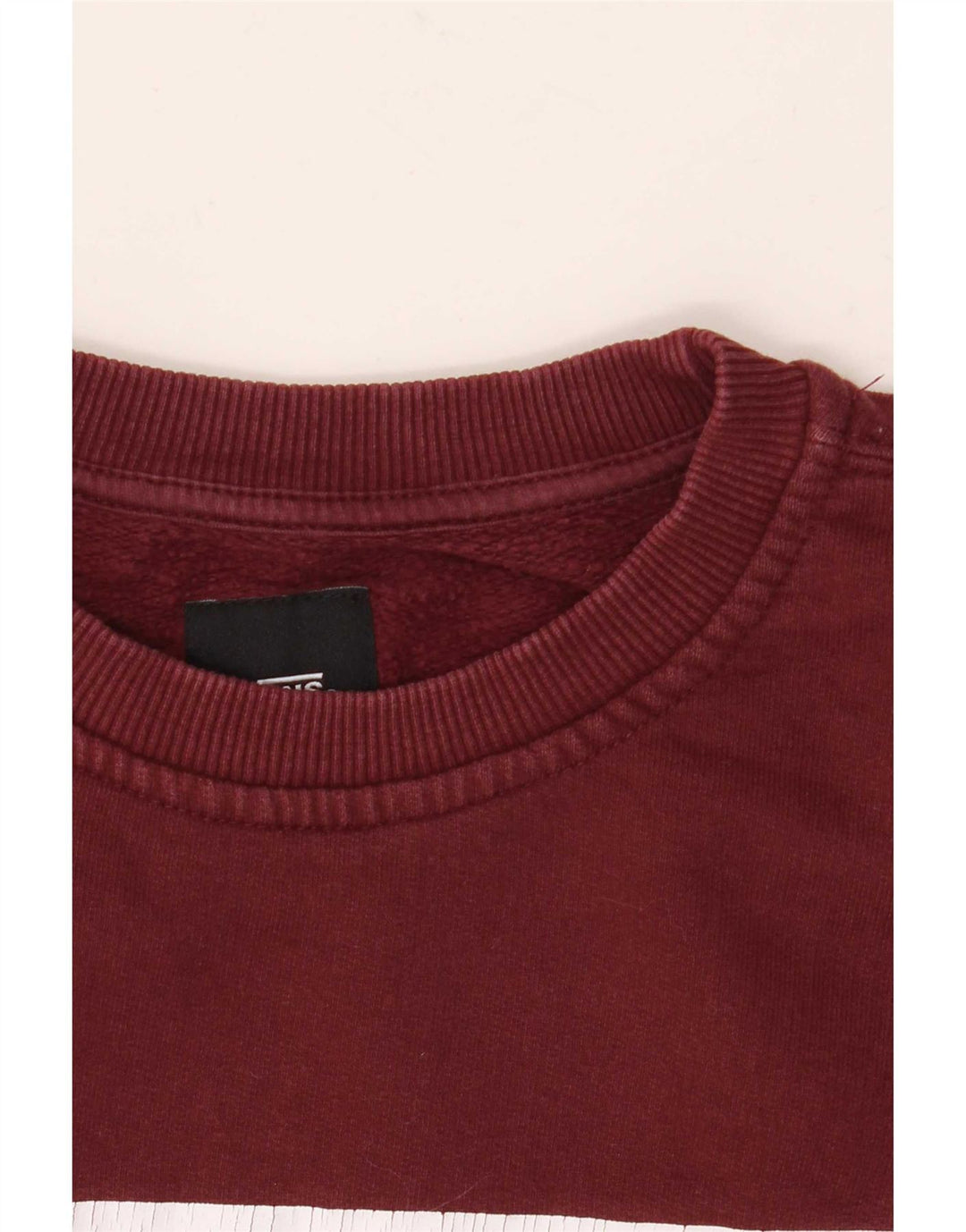 Vans Mens Graphic Moletom Jumper Médio Borgonha