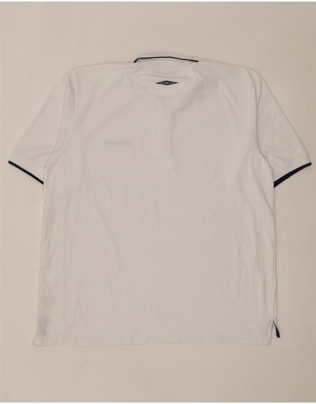 Camisa polo masculina Umbro XL branca poliéster