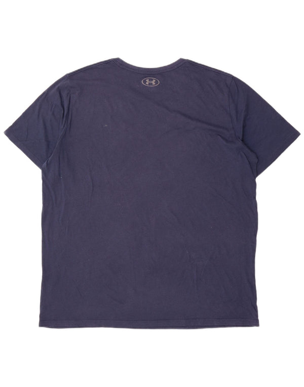 Camiseta masculina Under Armour Top 2XL azul marinho