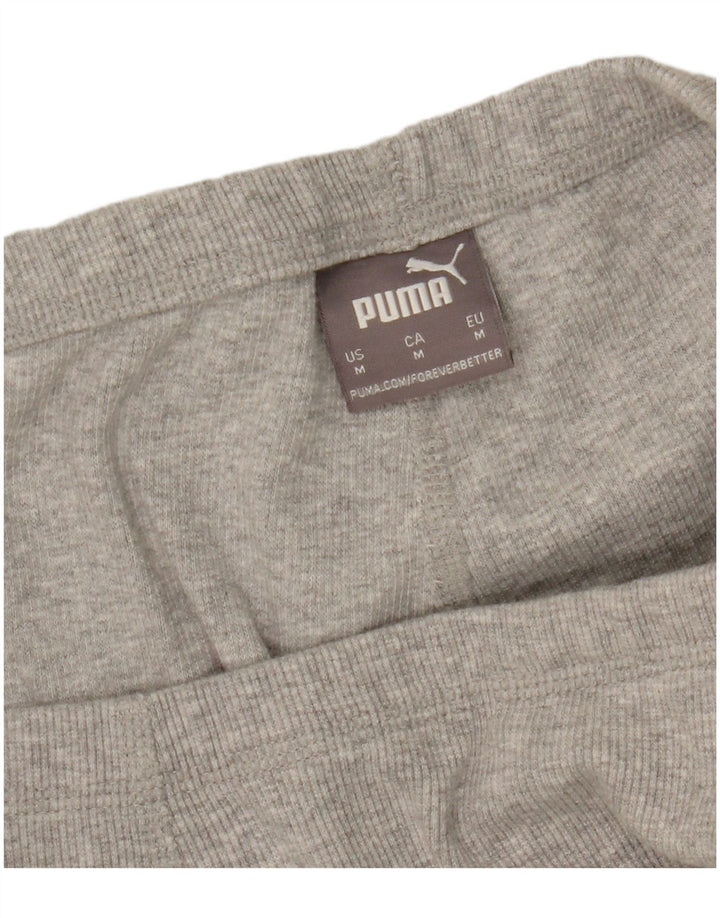 Calça de treino feminina Puma Joggers UK 14 cinza médio manchado
