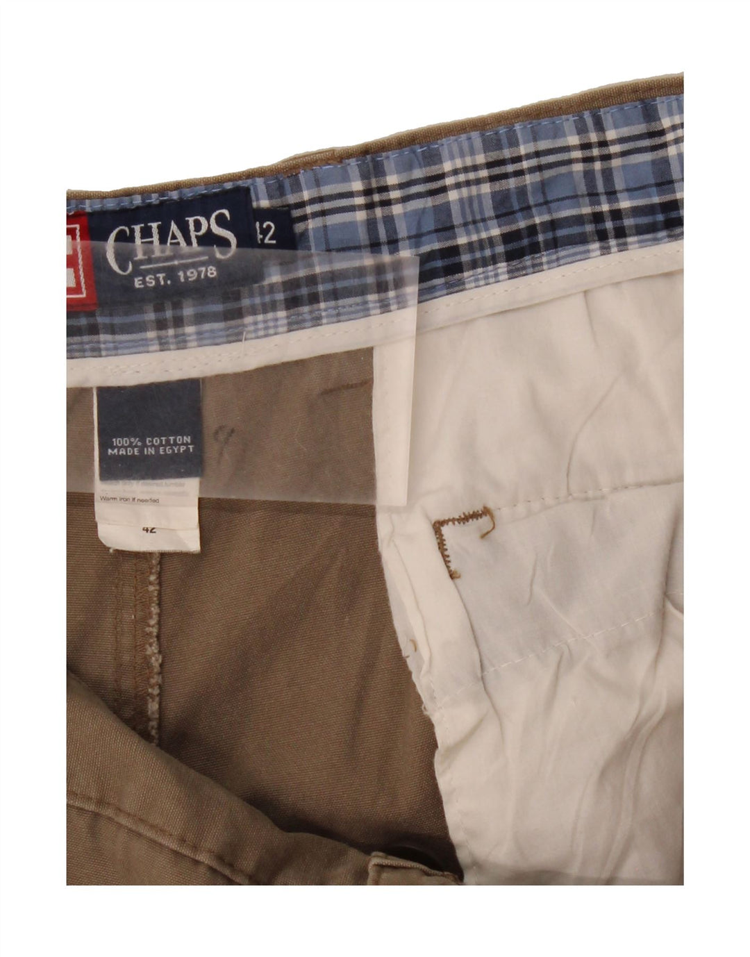 CHAPS Mens Cargo Shorts W42 2XL Brown Cotton Vintage Chaps and Second-Hand Chaps from Messina Hembry 