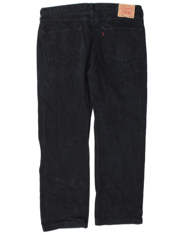 Jeans Levi's 501 Straight Masculino W38 L30 Azul Marinho