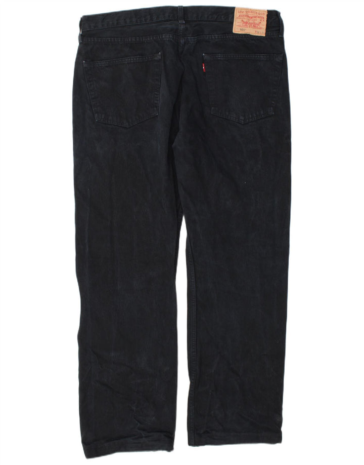 Jeans Levi's 501 Straight Masculino W38 L30 Azul Marinho