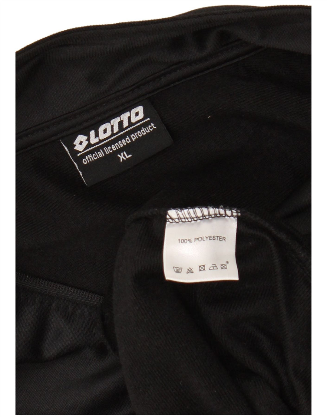 Lotto Mens Treino Top Jaqueta XL Poliéster Preto