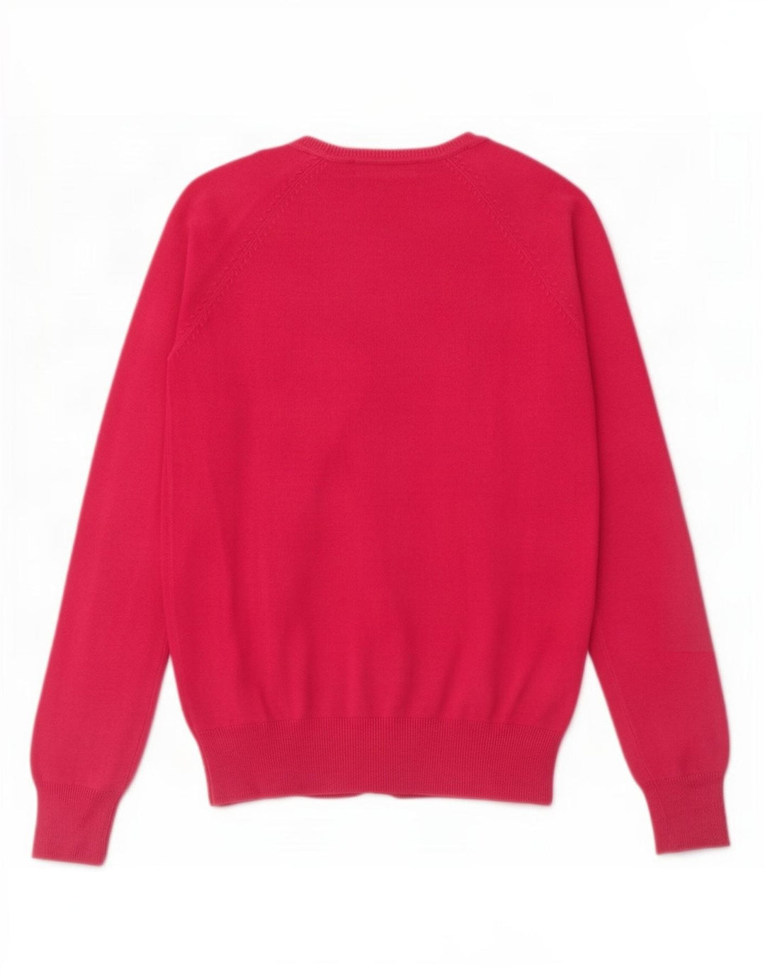 Suéter cardigã feminino Zara Reino Unido 12 algodão rosa médio