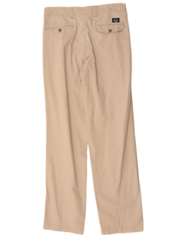 Calça Dockers Masculina Pegged Casual W33 L34 Algodão Bege