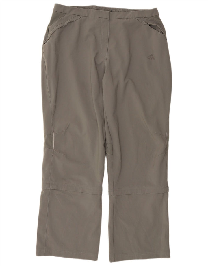 Calça Adidas Clima 365 Feminina UK 20 2XL Cinza Poliéster