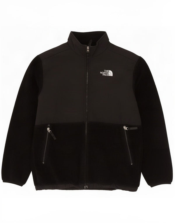 Jaqueta The North Face Boys Polartec Fleece 14-15 Anos XL Preto Colorblock