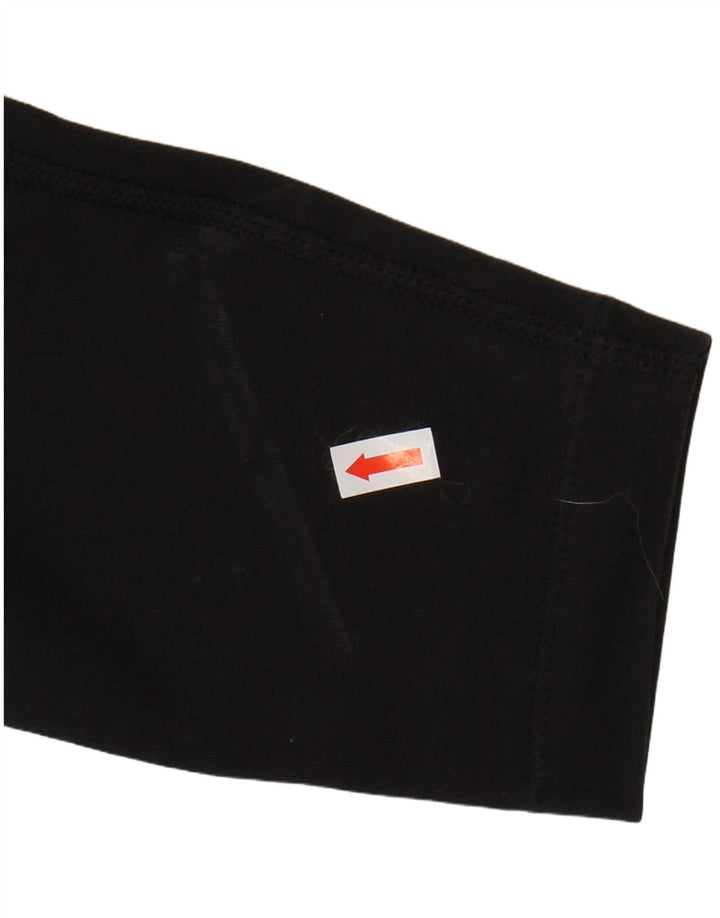 Leggings femininas Nike Graphic UK 8 pequenas de algodão preto