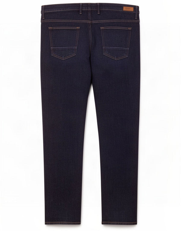 Massimo Dutti Mens Slim Jeans EU 44 Grande W34 L31 Azul Marinho Algodão