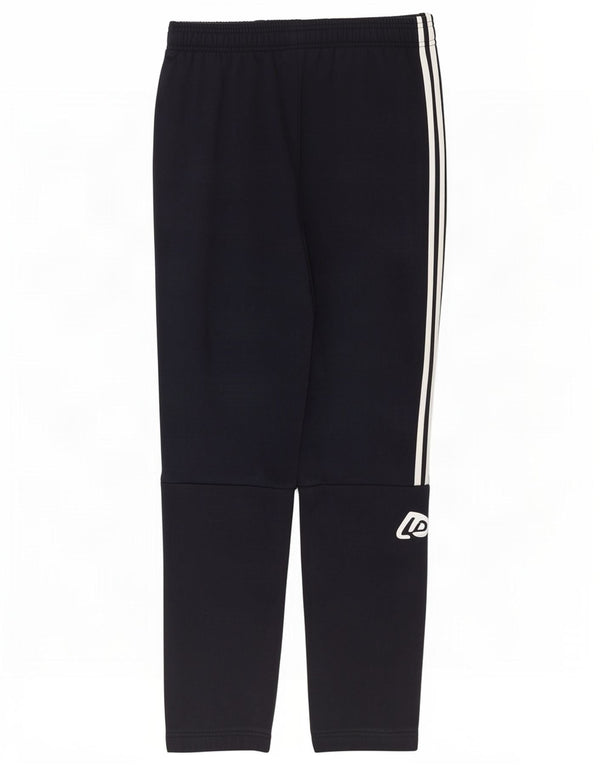 Calça de treino masculina Adidas Graphic grande algodão azul marinho