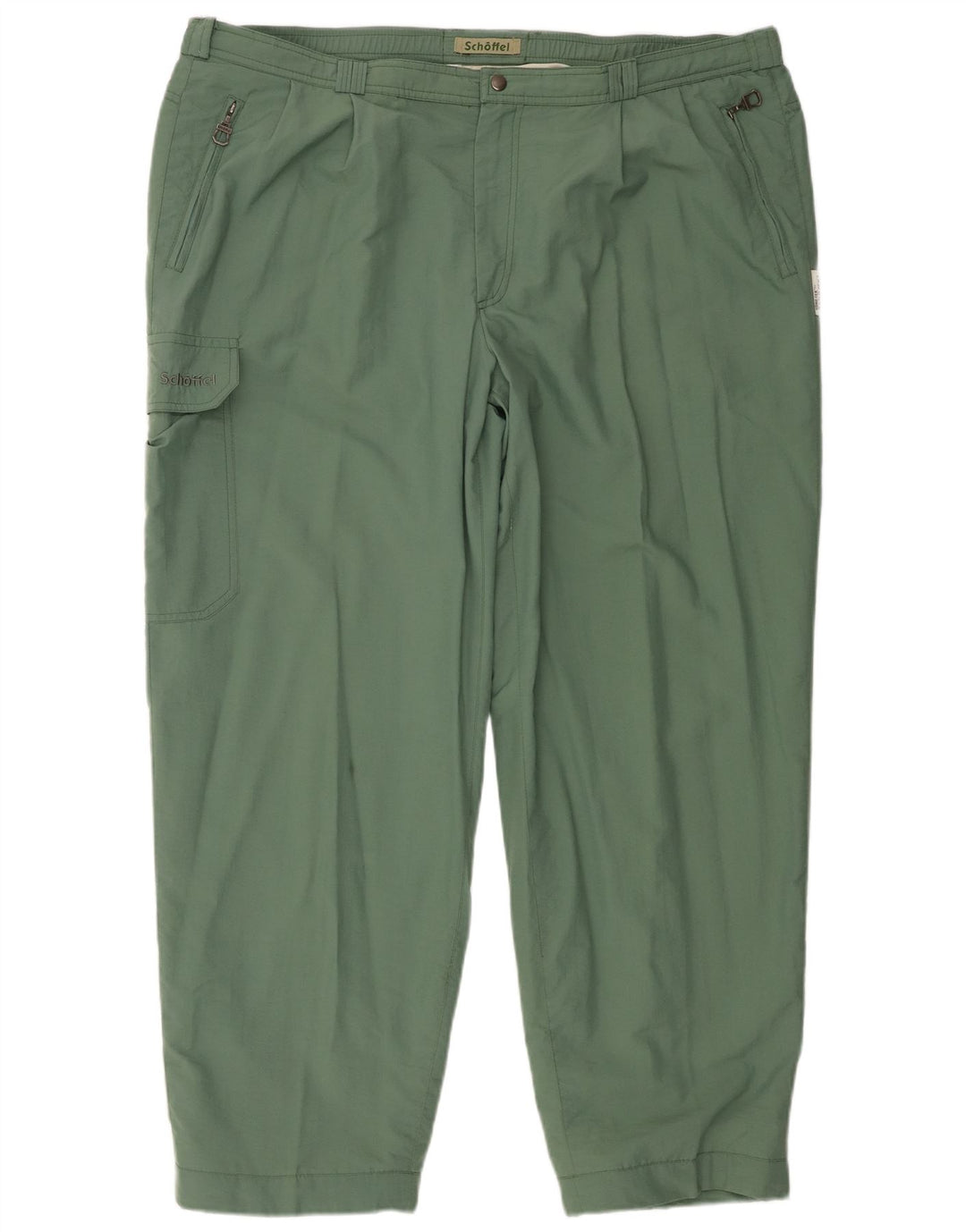 Calça cargo masculina SCHOFFEL Pegged W42 L28 algodão verde