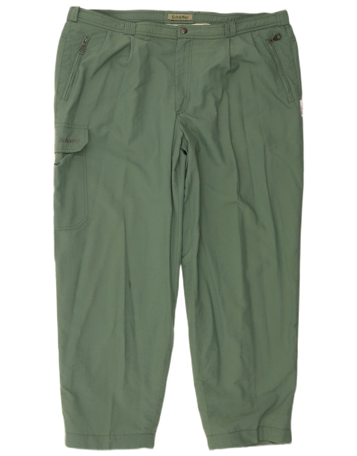 Calça cargo masculina SCHOFFEL Pegged W42 L28 algodão verde