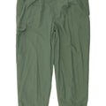 Calça cargo masculina SCHOFFEL Pegged W42 L28 algodão verde