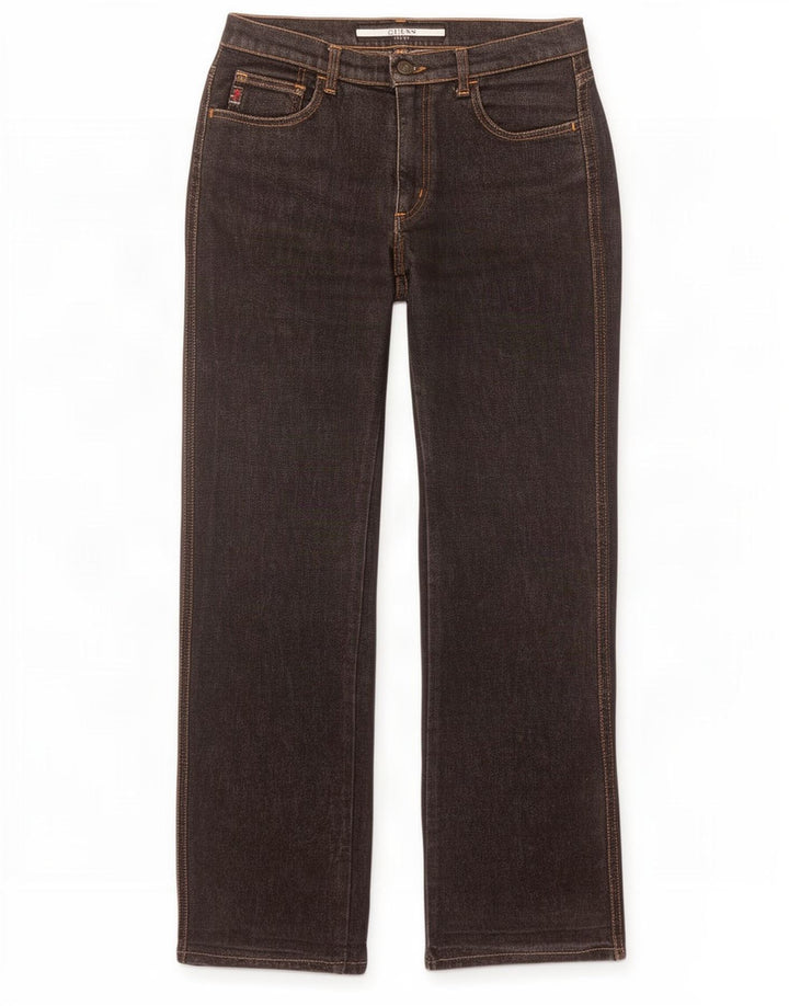 Guess Jeans Bootcut Feminino W27 L31 Algodão Preto