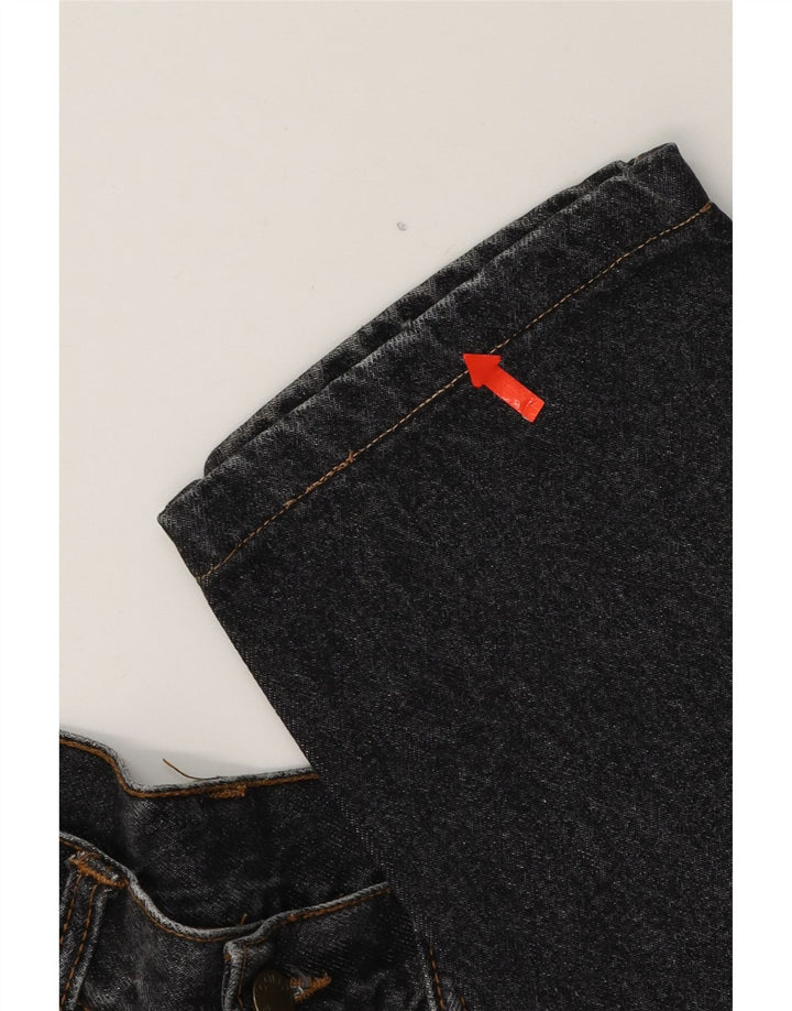 VINTAGE Womens Tapered Jeans W31 L29 Black Cotton Vintage Vintage and Second-Hand Vintage from Messina Hembry 