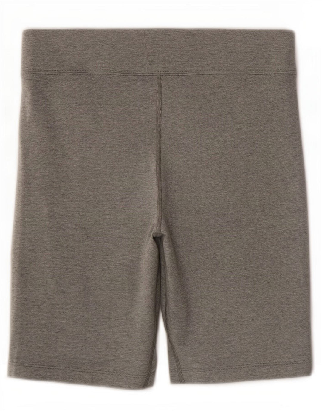 Shorts esportivos femininos Nike UK 12 algodão cinza médio