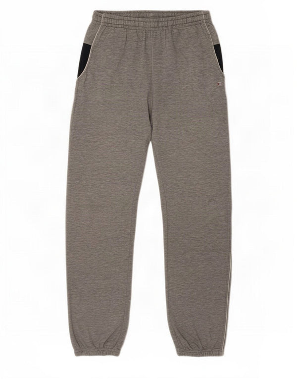 Calça esportiva masculina Champion Joggers cinza médio colorblock
