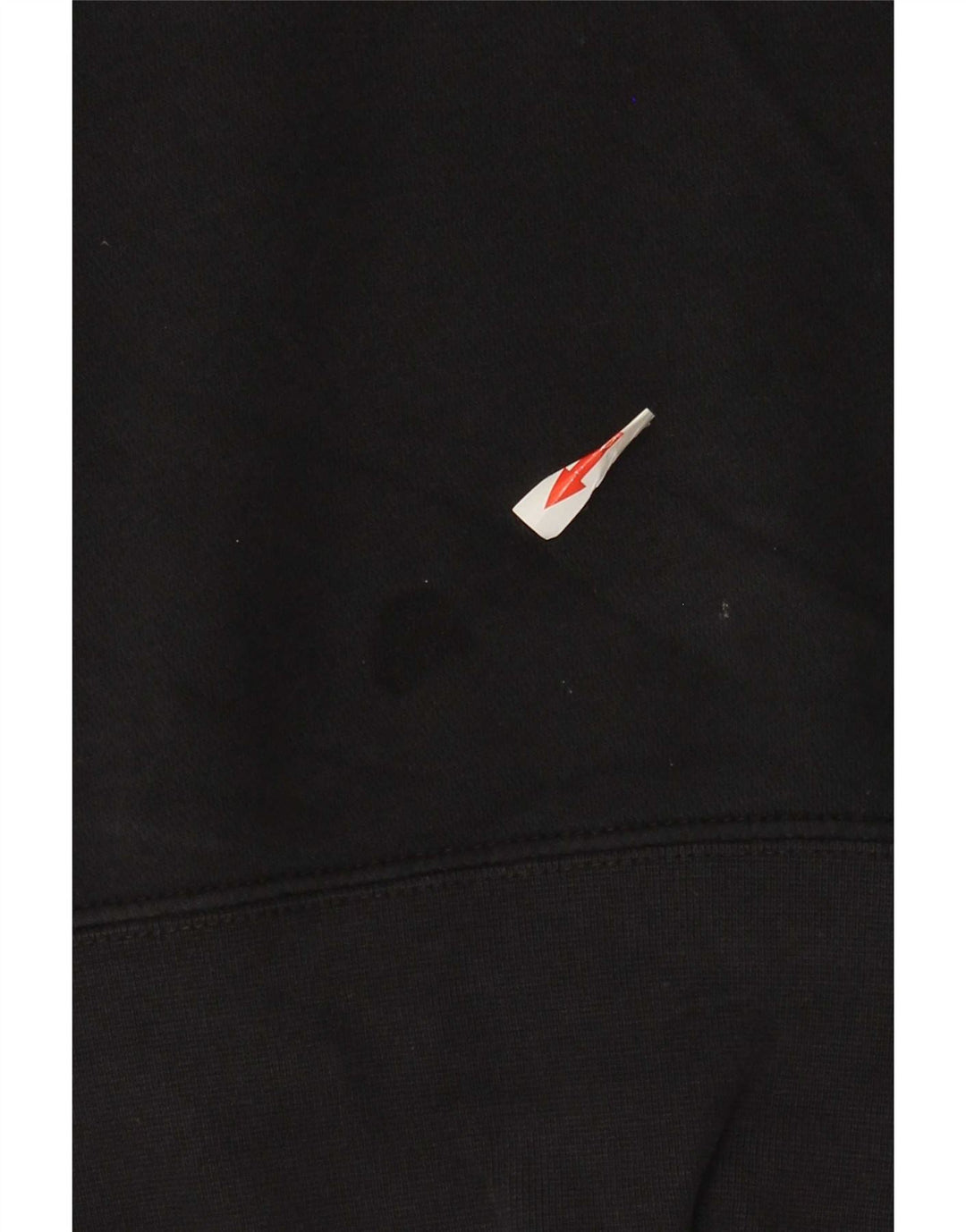 Jumper com capuz feminino Nike pequeno algodão preto