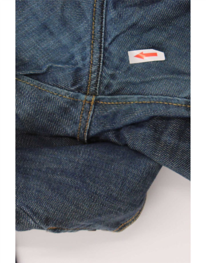 Calça jeans reta masculina Datch W38 L33 algodão azul