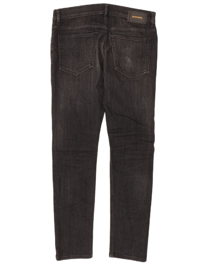 Diesel Masculino D-Luster Slim Jeans W31 L30 Cinza Algodão