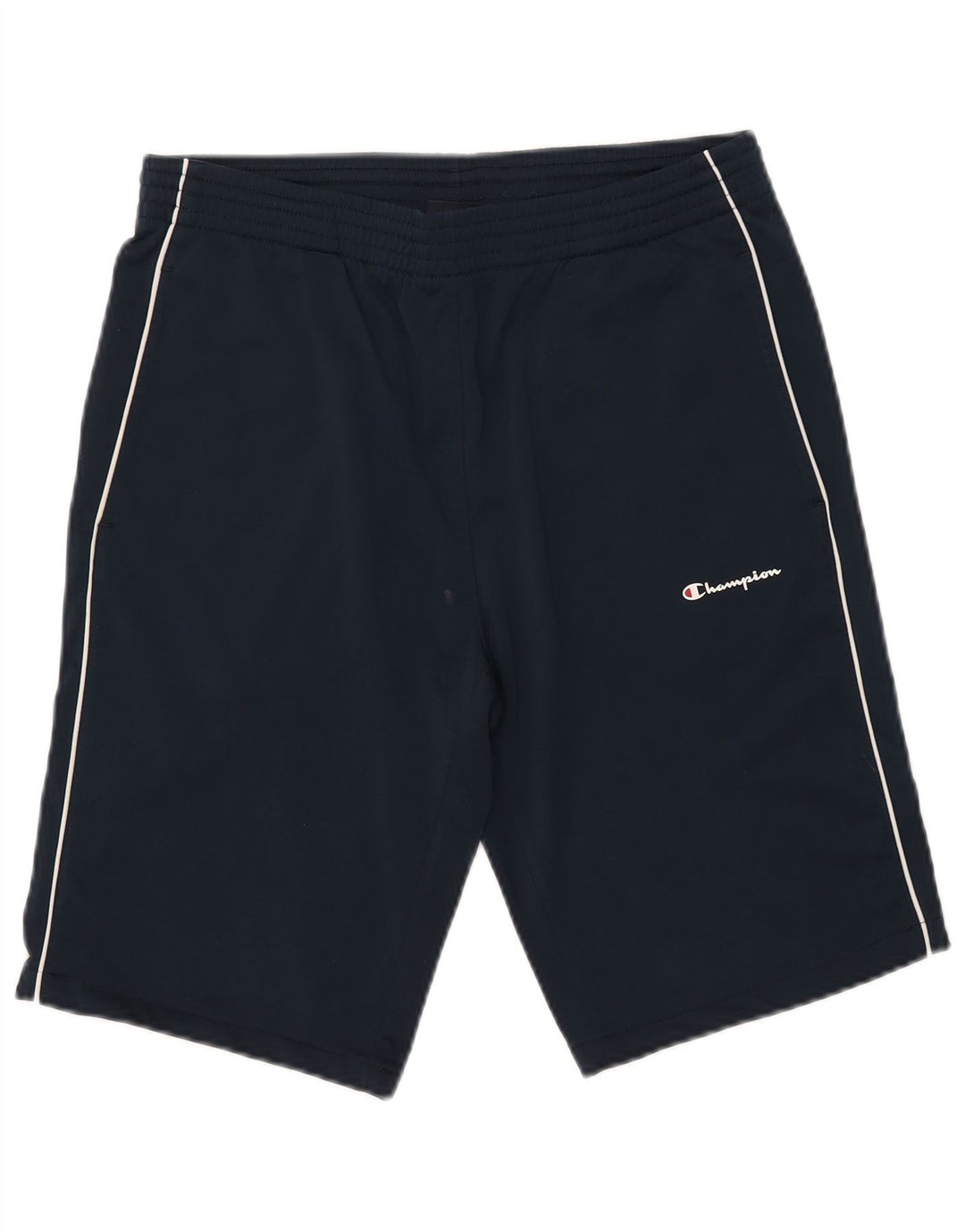 Shorts esportivos masculinos CHAMPION pequenos poliéster azul marinho
