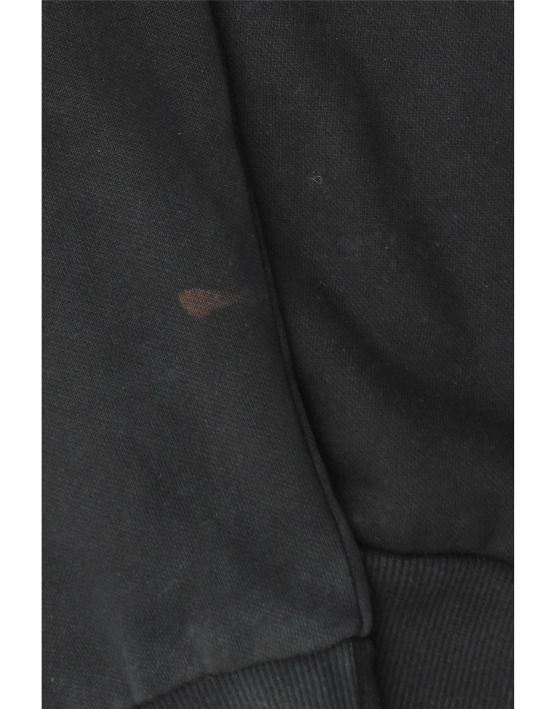 PUMA Mens Graphic Hoodie Jumper Médio Algodão Preto