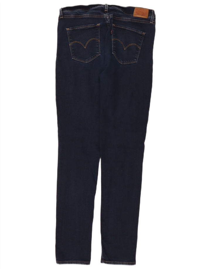 Jeans skinny feminino Levi's W31 L30 algodão azul marinho