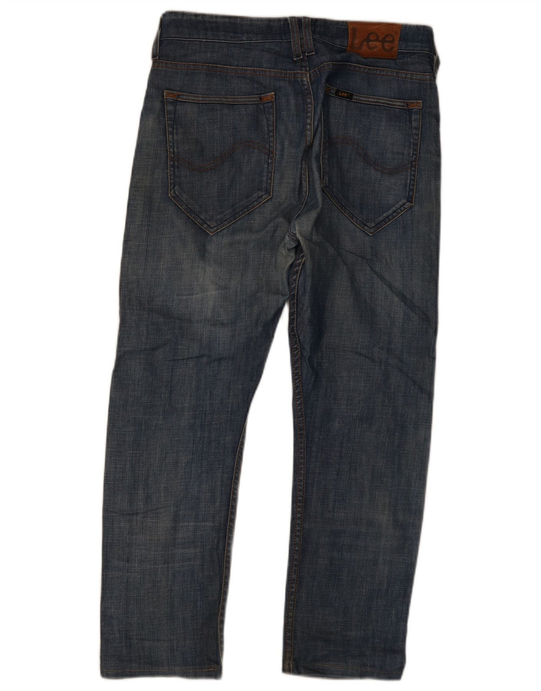 Lee Mens Ramone Slim Jeans W32 L26 Azul Algodão