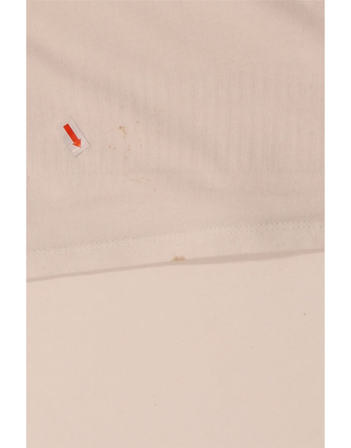 Camiseta gráfica masculina Levi's Top pequeno algodão branco
