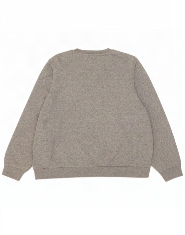 Suéter feminino Marks & Spencer UK 20 2XL algodão manchado cinza