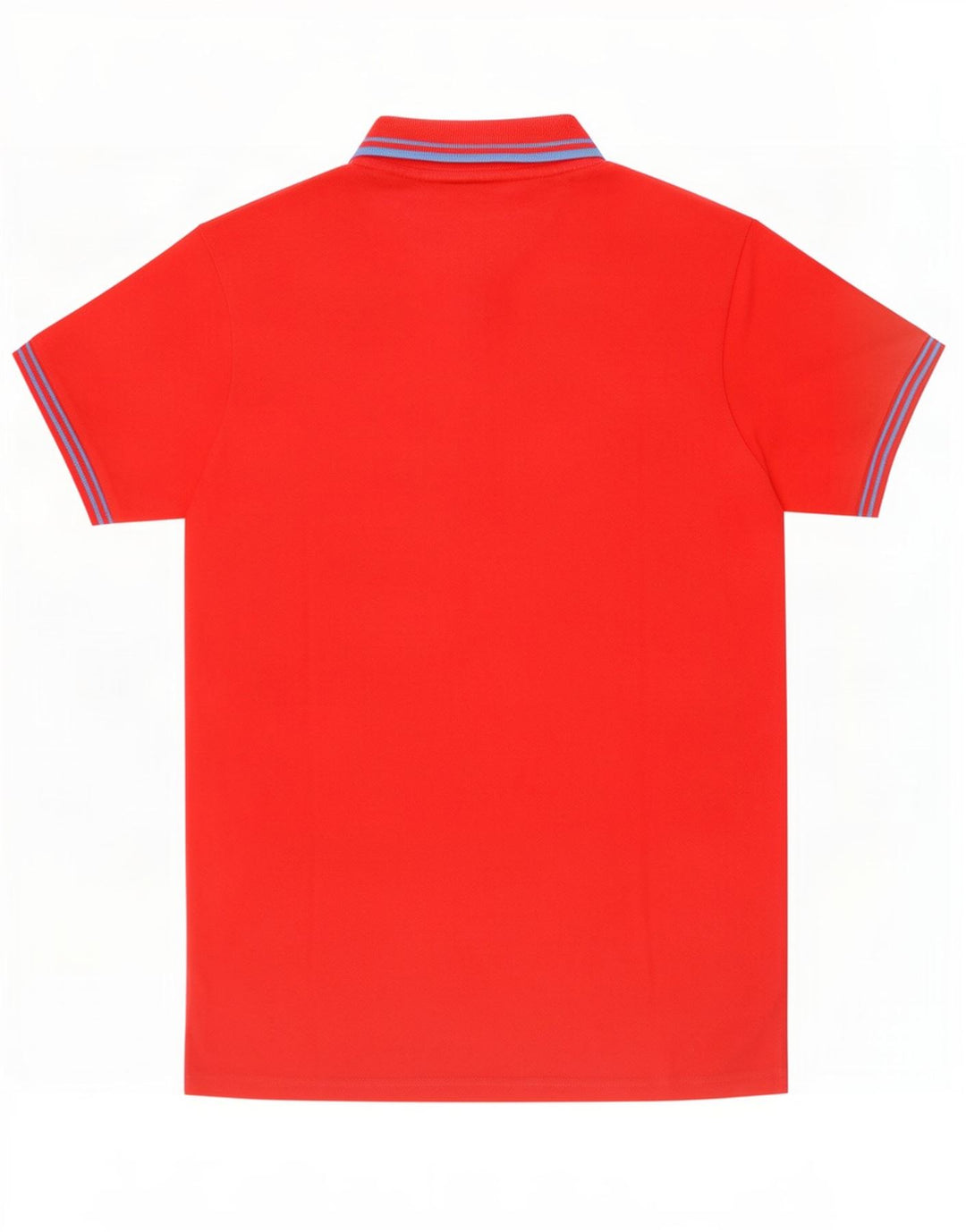 Camisa polo masculina Kappa grande listrada vermelha