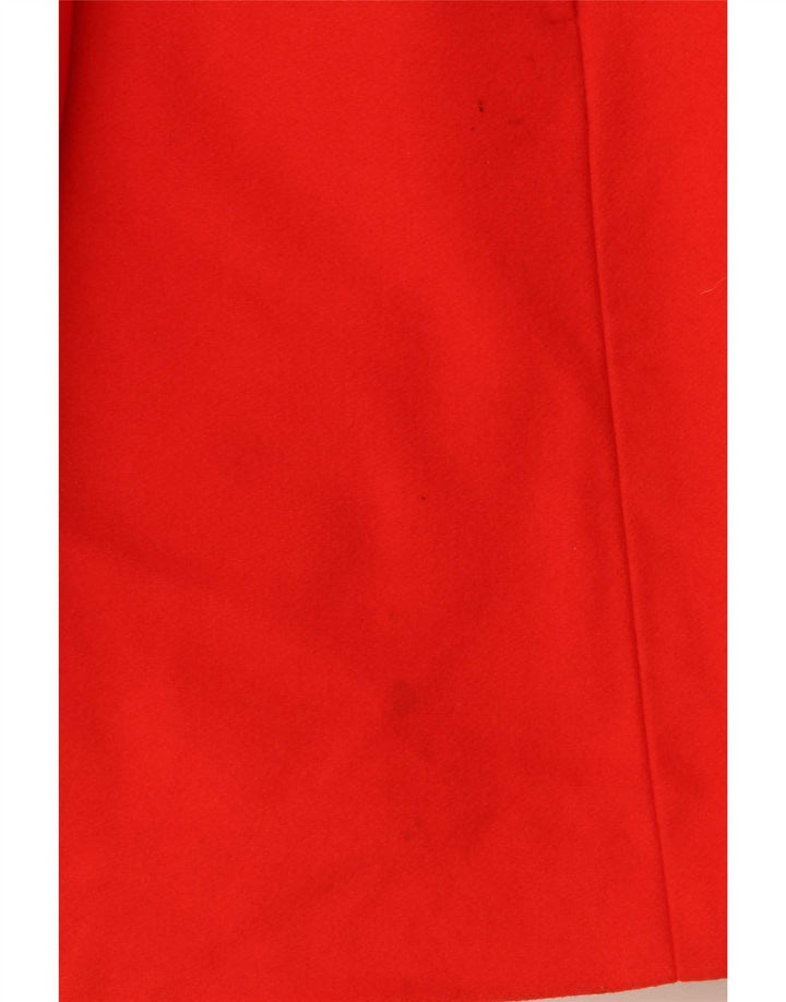 Sobretudo feminino Benetton IT 38 XS lã laranja
