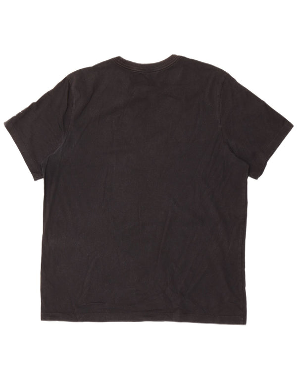 Camiseta Nike Masculina Swoosh Graphic Top XL Algodão Preto