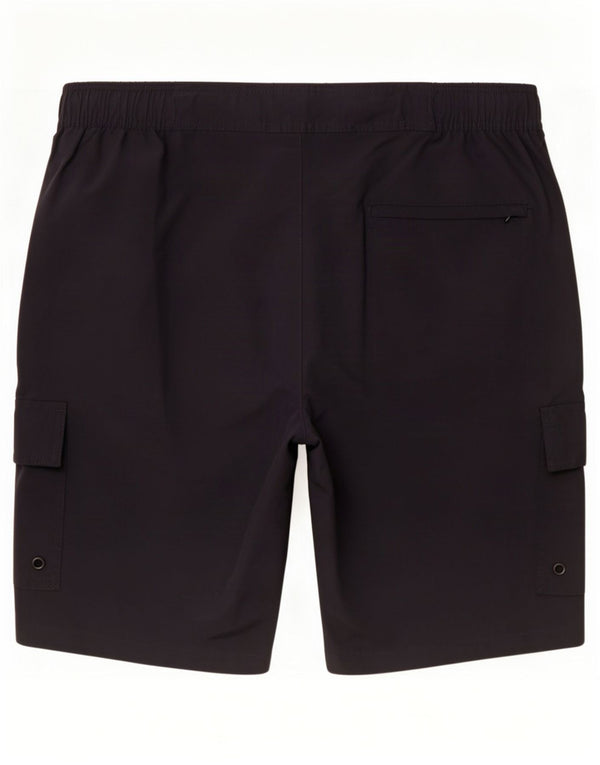 Shorts cargo masculino Marks & Spencer grande W34 preto poliamida
