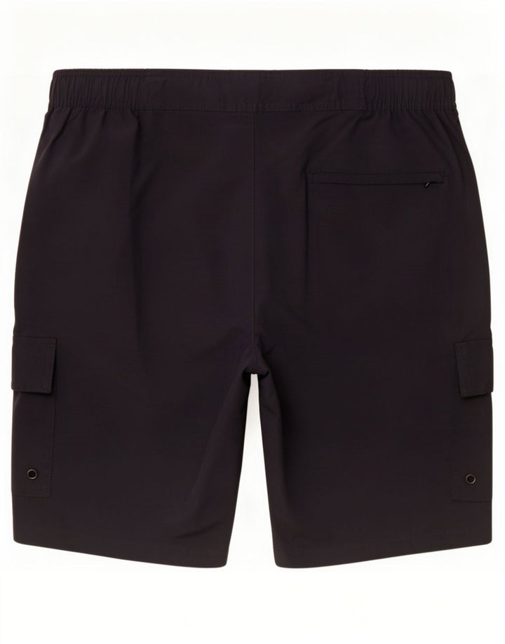 Shorts cargo masculino Marks & Spencer grande W34 preto poliamida
