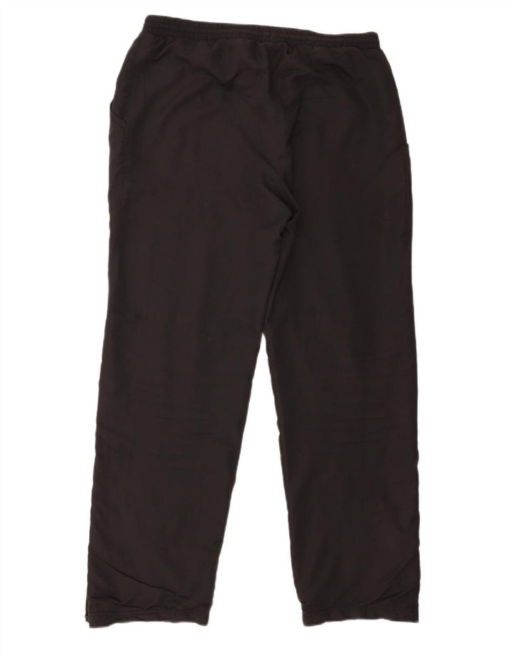 Kappa Mens BVB Dortmund Calça de treino gráfico 2XL poliéster preto