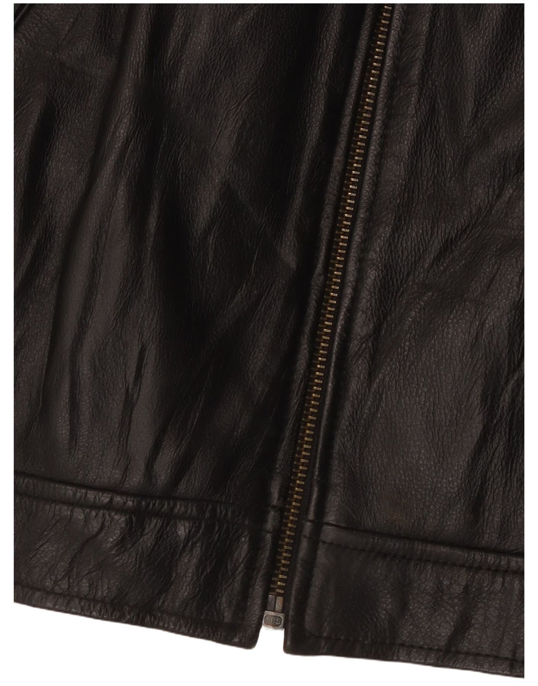 Jaqueta de couro masculina Trapper IT 50 grande couro preto