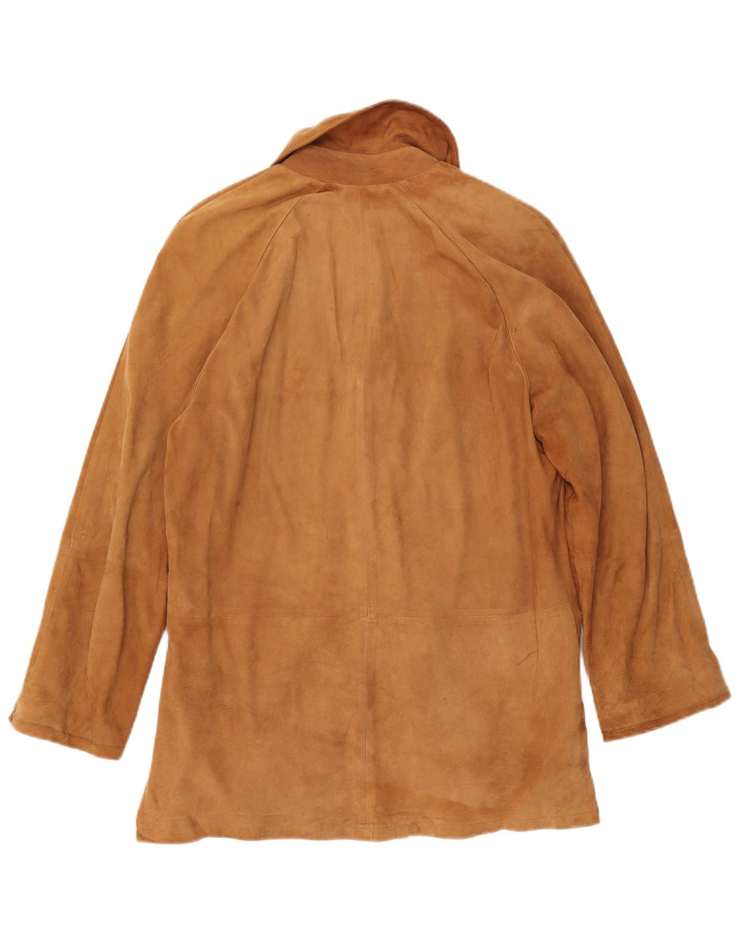 Jaqueta feminina VINTAGE de camurça IT 42 couro bege médio