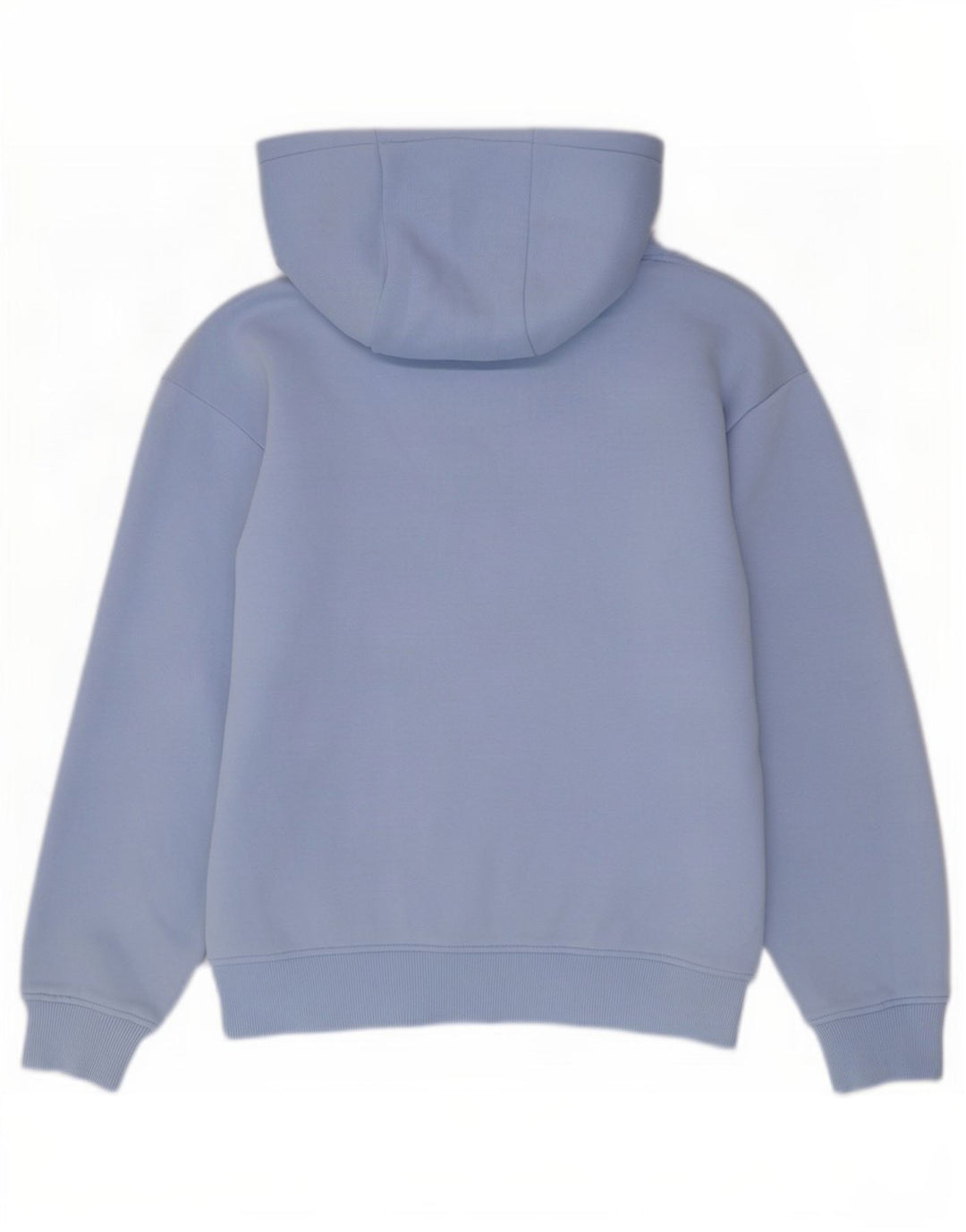 Zara Mens Hoodie Jumper Médio Algodão Azul