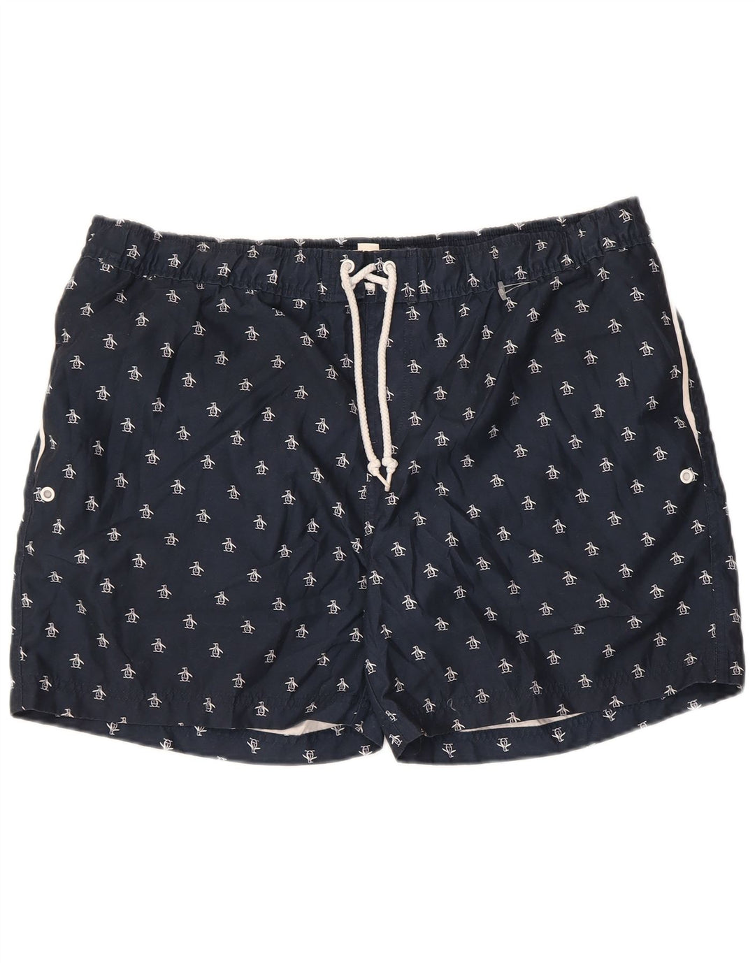 Shorts de natação masculino Penguin Graphic XL azul marinho poliéster