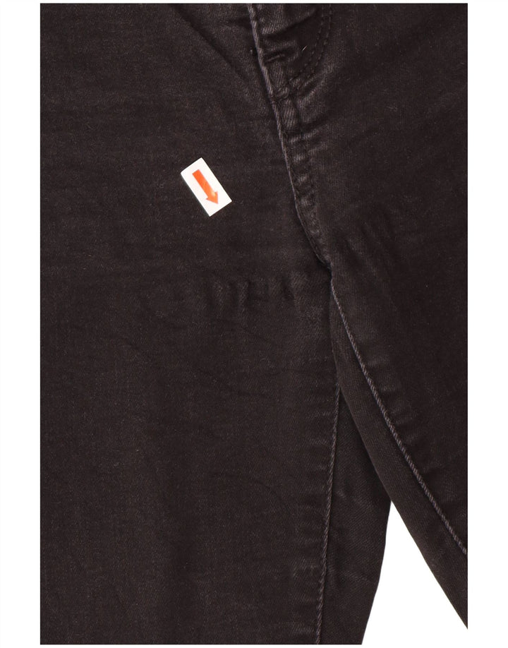 Calça jeans feminina LEVI'S 312 Shaping Slim W26 L30 algodão preto