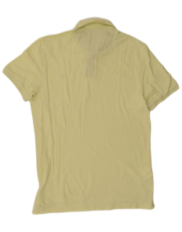 Camisa polo masculina Penguin Classic Fit grande algodão amarelo