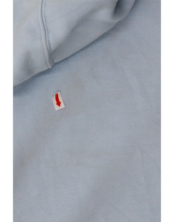 Nike Mens Hoodie Jumper Pequeno Algodão Azul