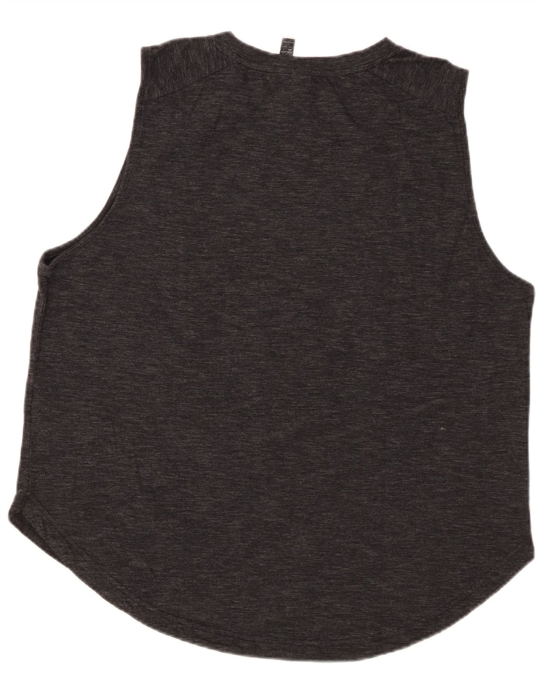 ADIDAS Womens Graphic Vest Top UK 16/18 Grande Cinza Flecked